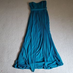 Simple bridesmaid gown